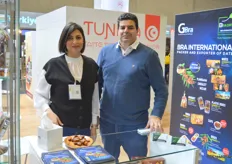 Manel Tayechi and Ameur Bra from BRA International exporting Tunisian Deglet worldwide